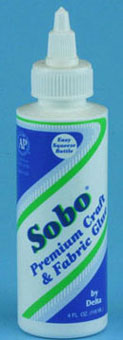 Dollhouse Miniature 4 oz. Sobo Glue